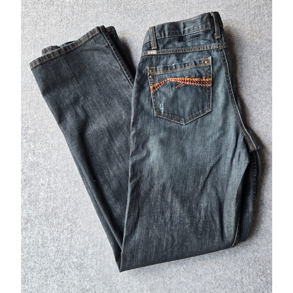 Women’s Janie Cruel Girl Jeans Slim Boot Cut Dark Wash Size 9 Long (31x33.5)